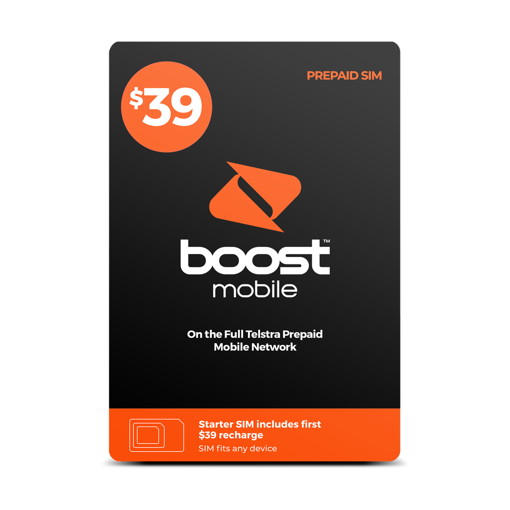 Boost Mobile $39 Prepaid SIM